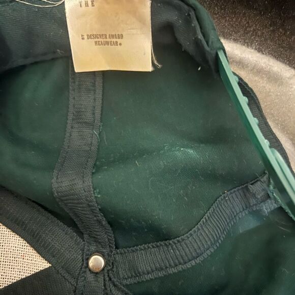 Vintage Miami Hurricanes Snapback Hat Cap NCAA 90s Green Bill Made In USA - Picture 5 of 9